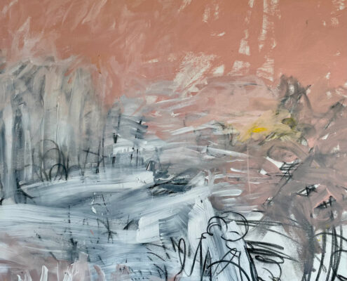 Robin-Sarner,-Liabilities,-2021,-Acrylic-and-charcoal-on-canvas,-36-X-36-inches,-$2500