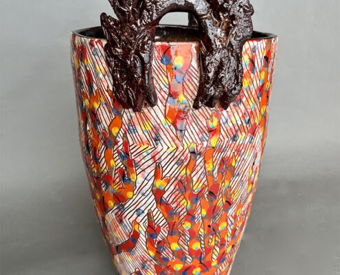 NLewis Branch Coral Basket 1-WEB