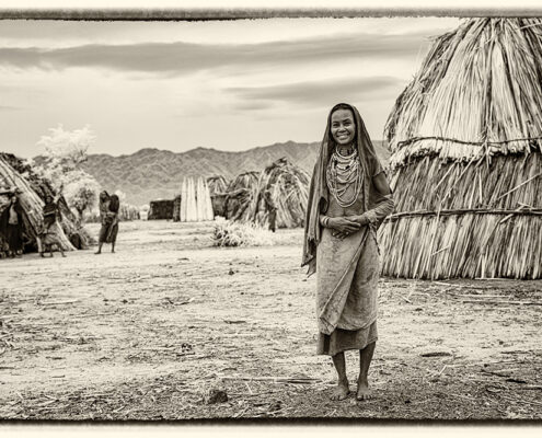 Abore Village, 2024, Digital archival print on luster paper, 16 x 20 in