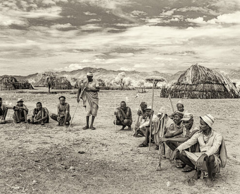 Abore Village #1, 2024, Digital archival print on luster paper, 20 x 24 in