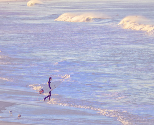 Pink with Surfer, 2026, Digital archival print on luster paper, 20 x 24 in